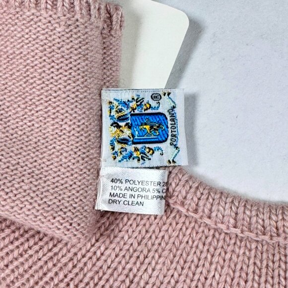 NWT Portolano Beret Hat & Long Gloves Set 2 PCs Blush Beaded Embellished OS - Picture 11 of 13